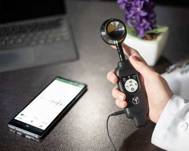 گوشی پزشکی دیجیتال هوشمند برند نبض آوا
