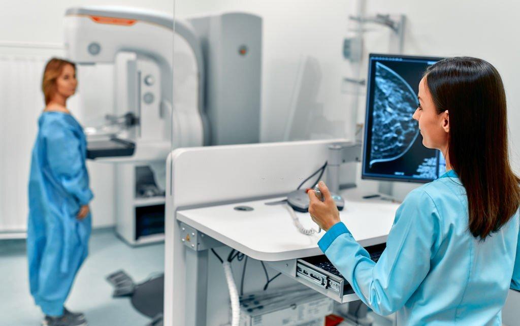 تفاوت ماموگرافی تشخیصی و سونوگرافی